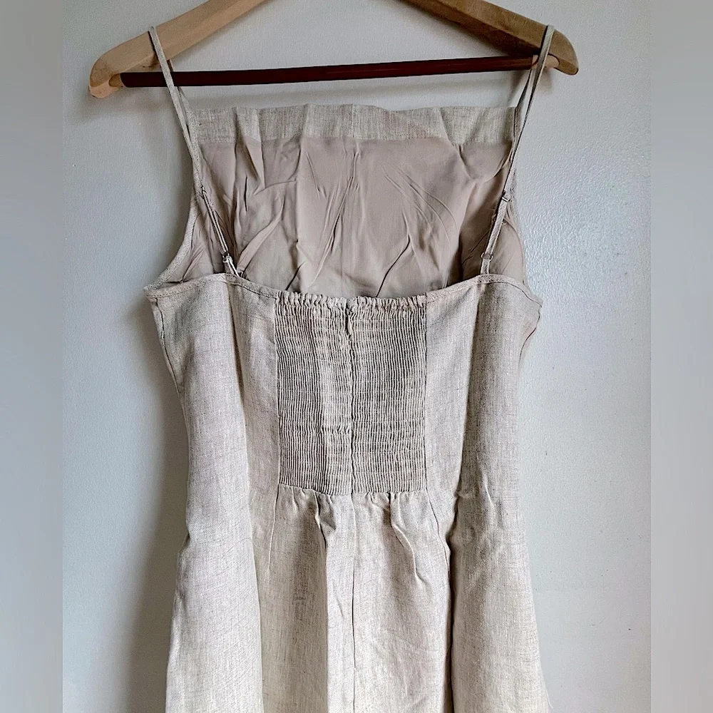 REFORMATION Ciara Linen Jumpsuit